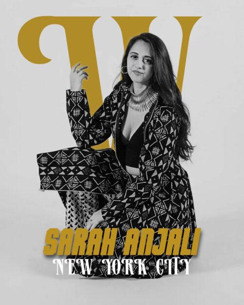 GW: NY – Sarah Anjali